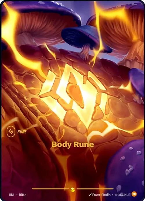 Body Rune (Alternate Art) (R04a) (Unleashed)