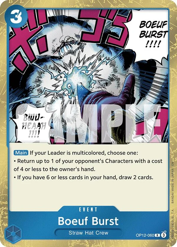 Boeuf Burst (OP12-060) (Legacy of the Master)