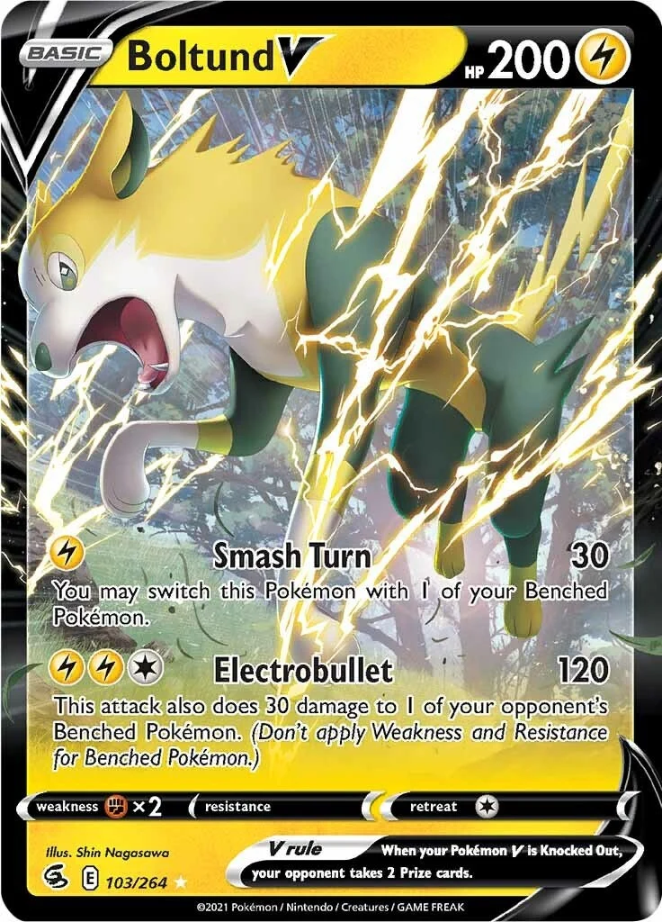 Boltund V (103/264) (SWSH08: Fusion Strike)