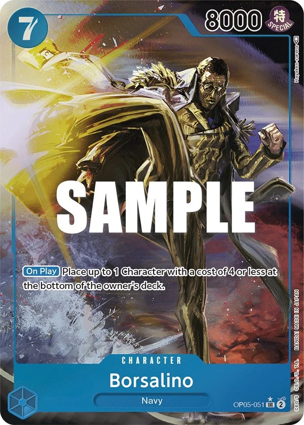 Borsalino (Alternate Art) (OP05-051) (Awakening of the New Era)