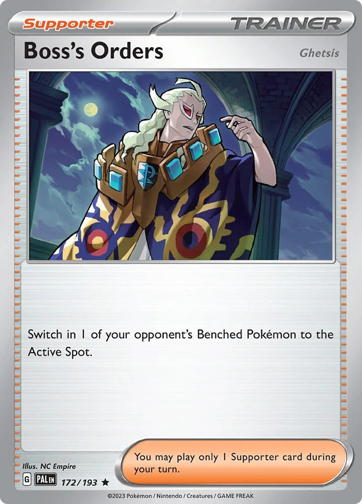 Boss's Orders (172/193) (SV02: Paldea Evolved)