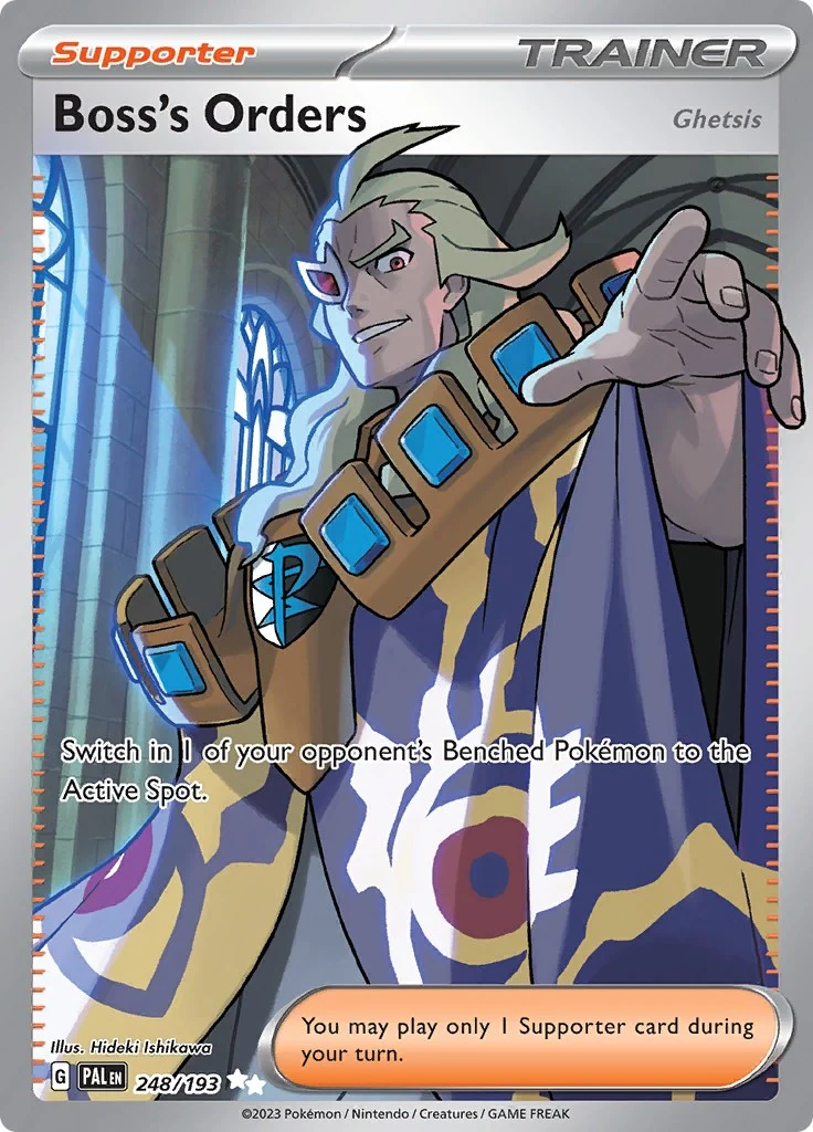 Boss's Orders (248/193) (SV02: Paldea Evolved)