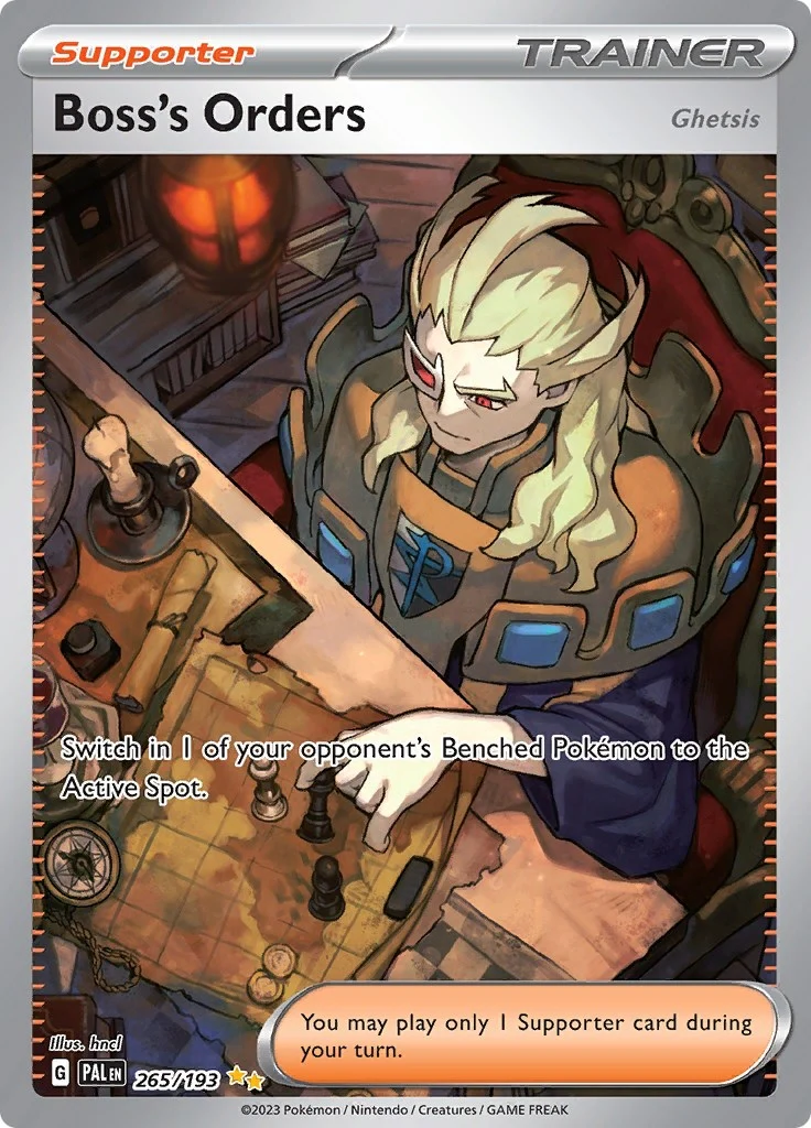 Boss's Orders (265/193) (SV02: Paldea Evolved)