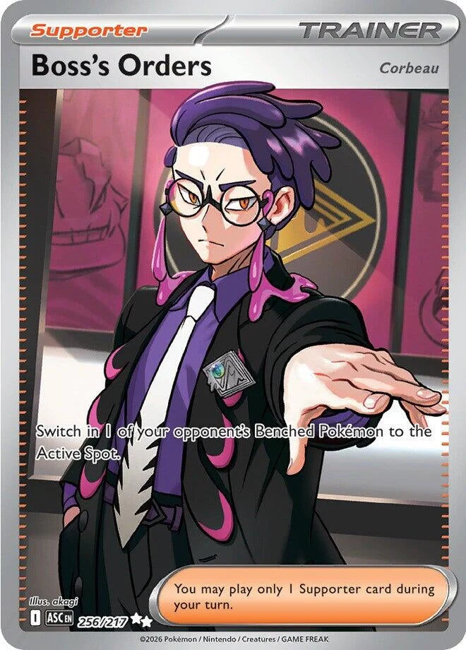 Boss's Orders [Corbeau] (256/217) (ME: Ascended Heroes)