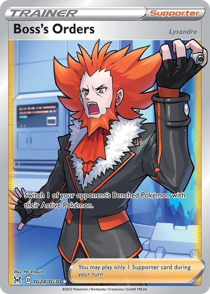 Boss's Orders (TG24/TG30) (SWSH11: Lost Origin Trainer Gallery)