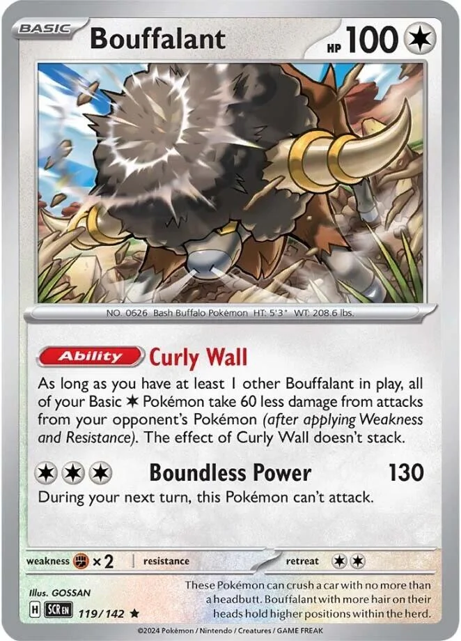 Bouffalant (119/142) (SV07: Stellar Crown)