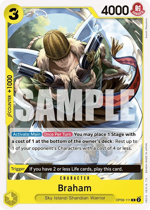 Braham (OP06-111) (Wings of the Captain)