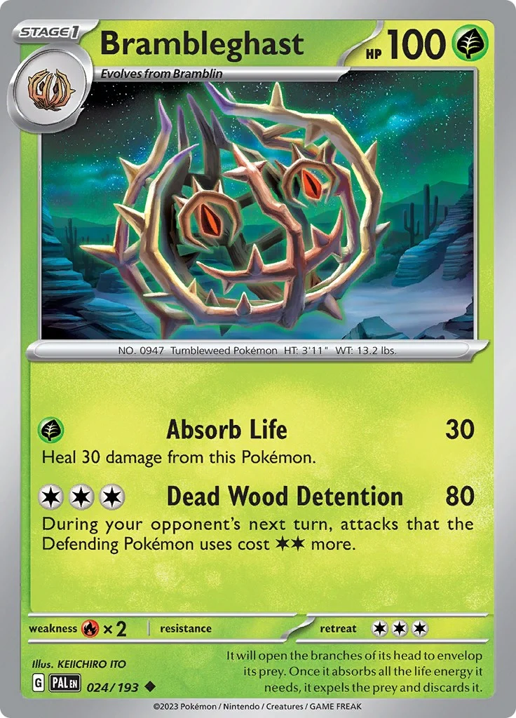 Brambleghast (024/193) (SV02: Paldea Evolved)