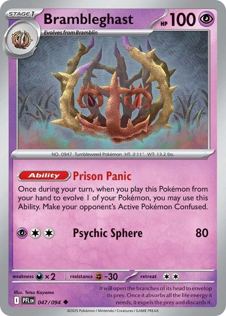 Brambleghast (047/094) (ME02: Phantasmal Flames)
