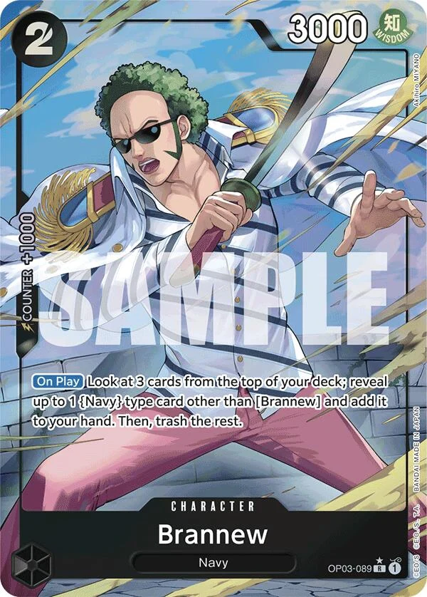Brannew (Alternate Art) (OP03-089) (Premium Booster -The Best-)