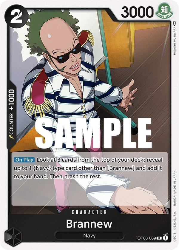 Brannew (OP03-089) (Pillars of Strength)
