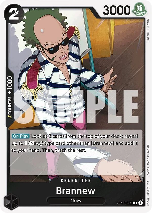 Brannew (Reprint) (OP03-089) (Premium Booster -The Best-)
