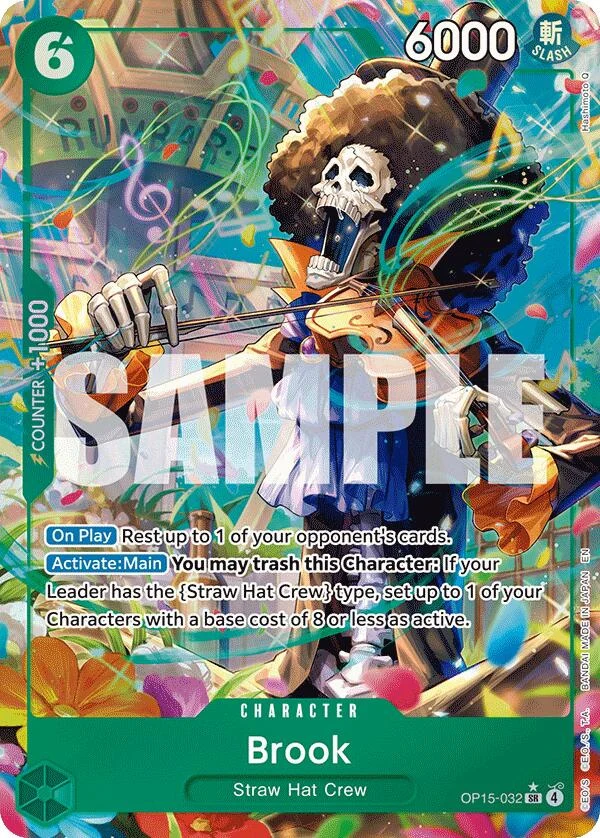Brook (OP15-032) (Alternate Art) (OP15-032) (Adventure on Kami's Island)