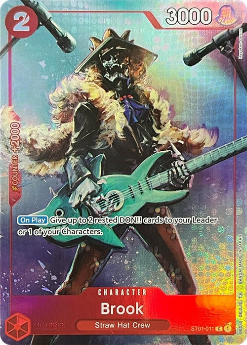 Brook (Premium Card Collection -BANDAI CARD GAMES Fest. 23-24 Edition-) (ST01-011) (One Piece Promotion Cards)