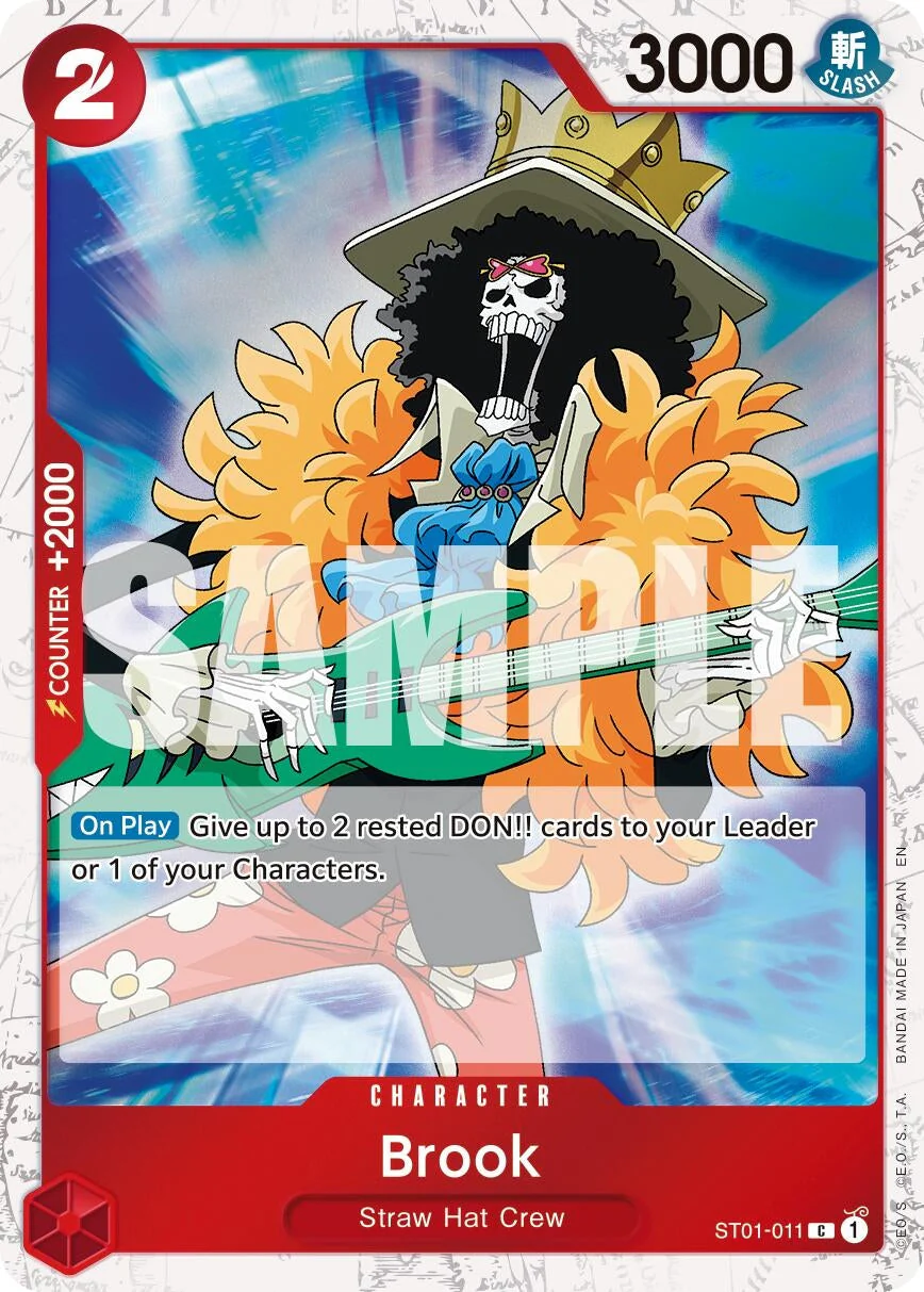 Brook - ST01-011 (Pirate Foil) (ST01-011) (Premium Booster -The Best- Vol. 2)