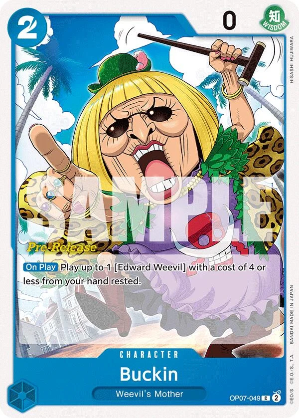 Buckin (OP07-049) (500 Years in the Future Pre-Release Cards)