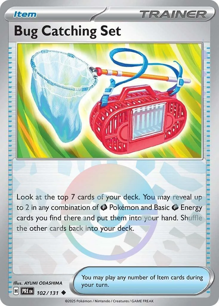 Bug Catching Set (Poke Ball Pattern) (102/131) (SV: Prismatic Evolutions)