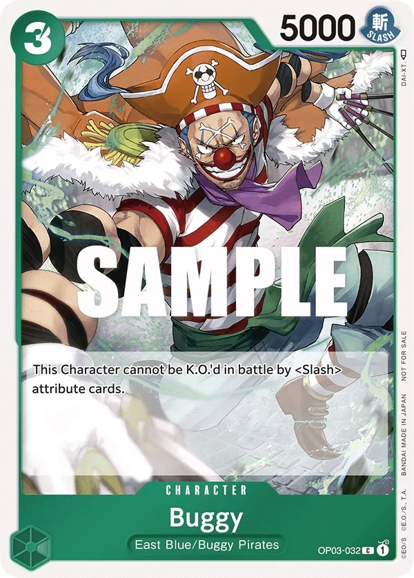 Buggy (Dash Pack) (OP03-032) (Kingdoms of Intrigue)