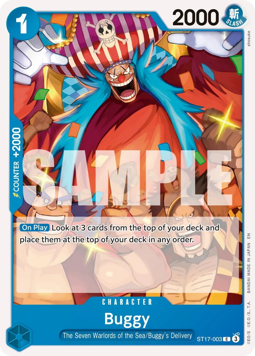 Buggy - ST17-003 (Reprint) (ST17-003) (Premium Booster -The Best- Vol. 2)