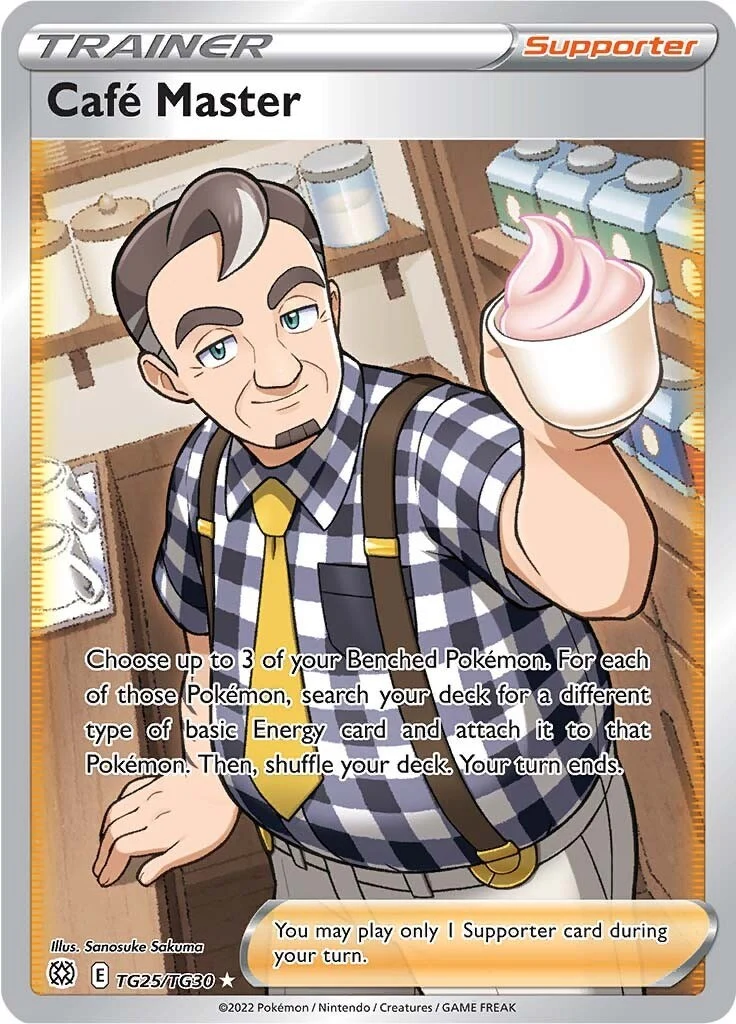 Cafe Master (TG25/TG30) (SWSH09: Brilliant Stars Trainer Gallery)