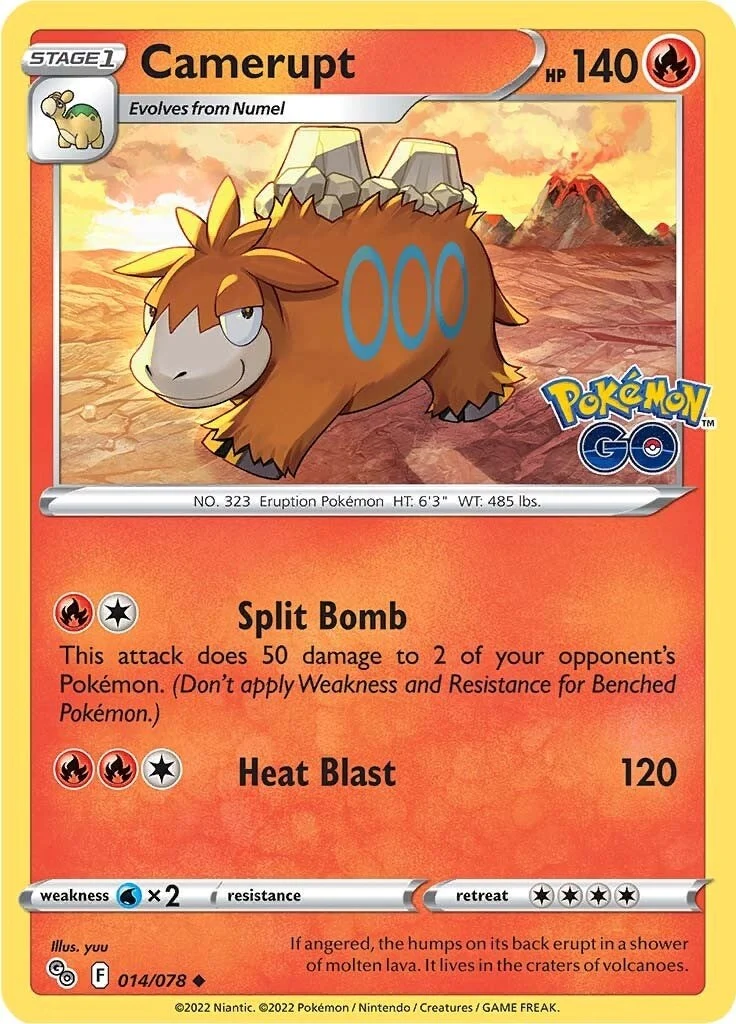 Camerupt (014/078) (Pokemon GO)