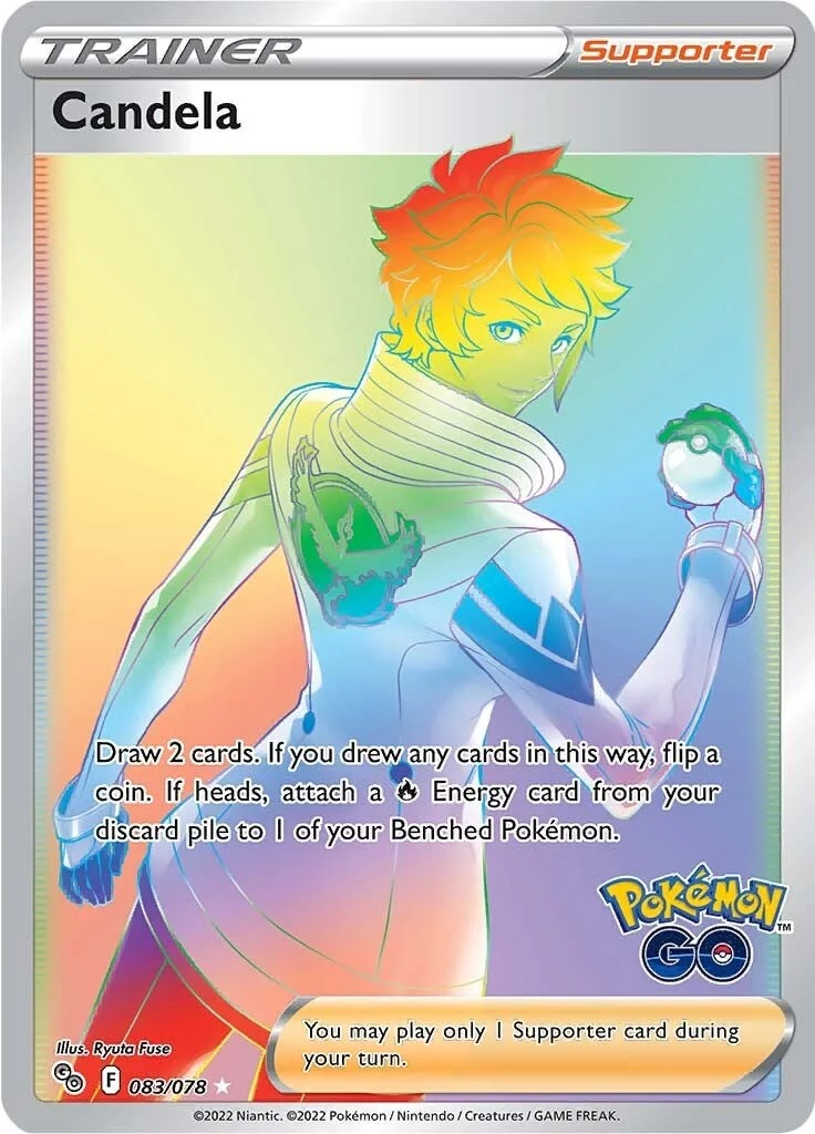 Candela (Secret) (083/078) (Pokemon GO)