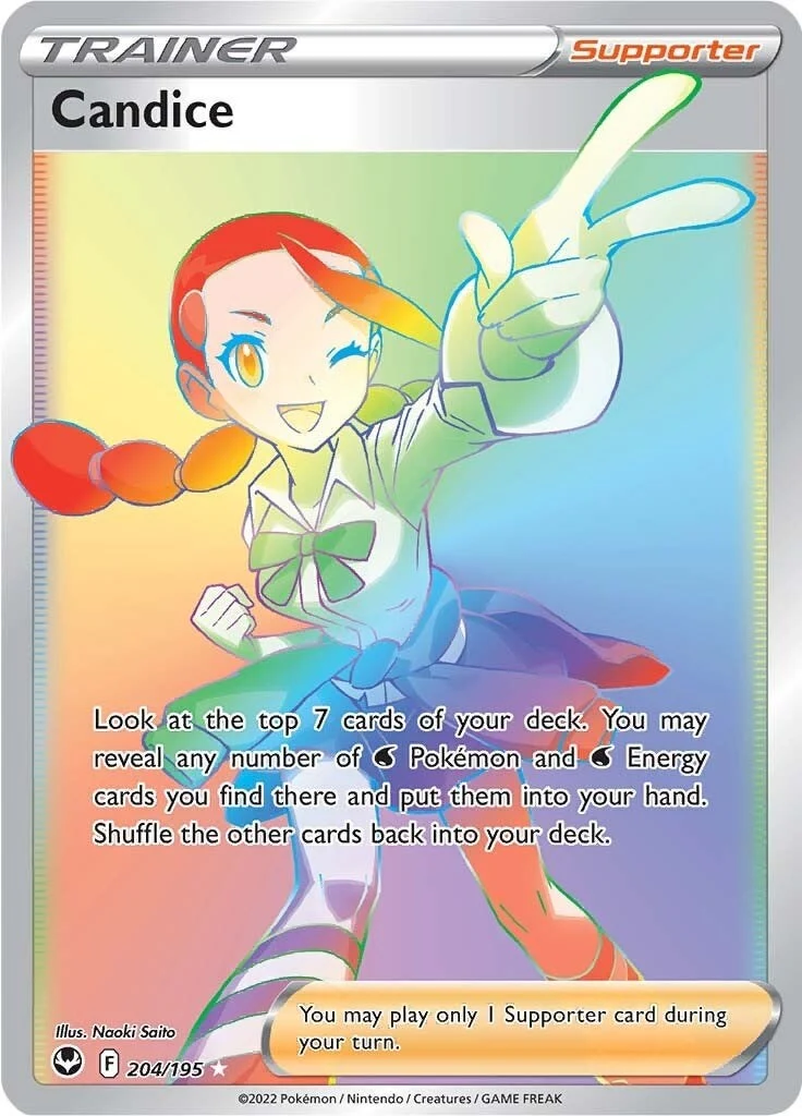 Candice (Secret) (204/195) (SWSH12: Silver Tempest)