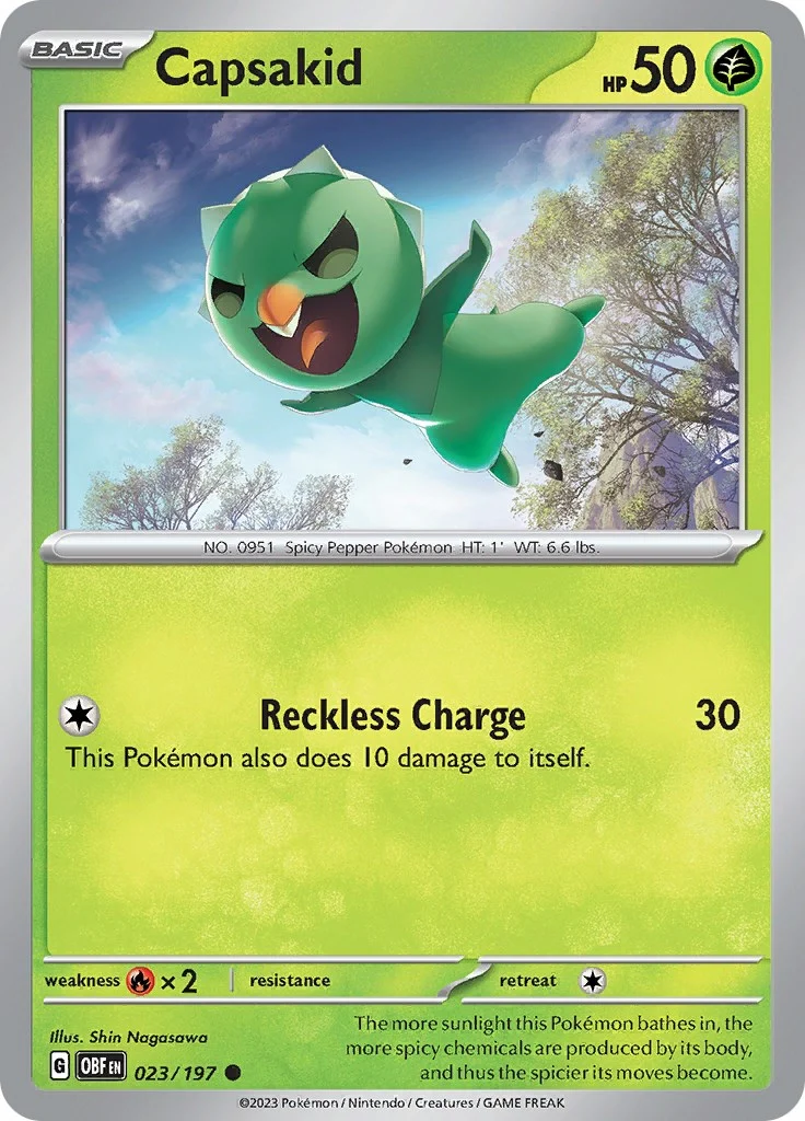 Capsakid (023/197) (SV03: Obsidian Flames)