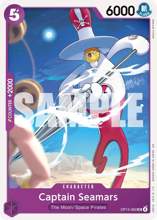 Captain Seamars (OP15-062) (Adventure on Kami's Island)