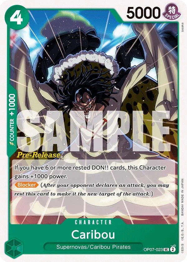 Caribou (OP07-023) (500 Years in the Future Pre-Release Cards)
