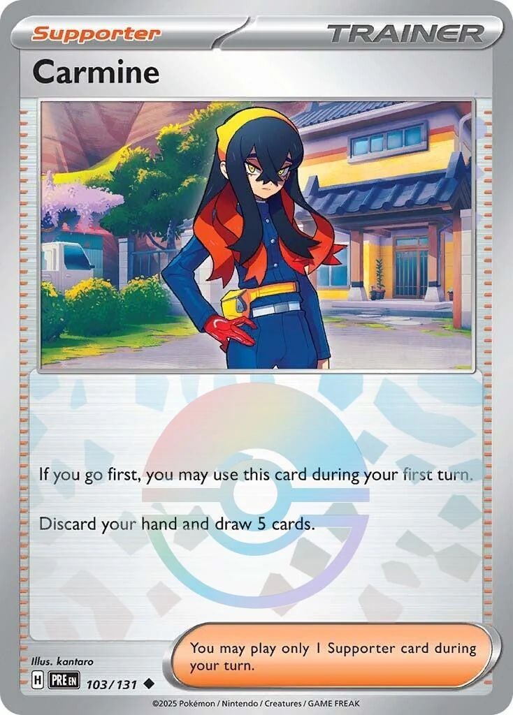 Carmine (Poke Ball Pattern) (103/131) (SV: Prismatic Evolutions)
