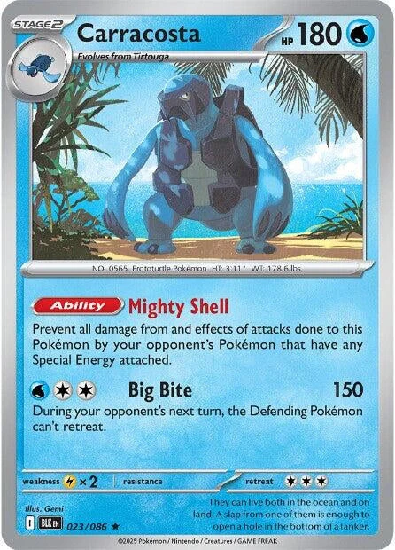 Carracosta (023/086) (SV: Black Bolt)