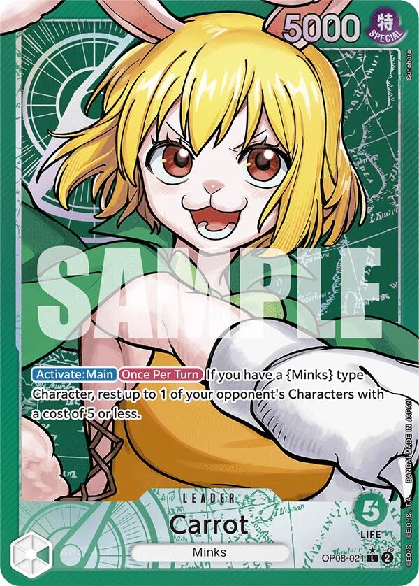 Carrot (021) (Parallel) (OP08-021) (Two Legends)