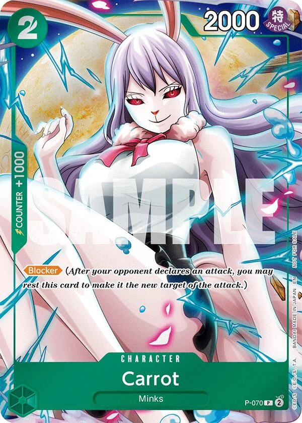Carrot (Event Pack Vol. 6) (P-070) (One Piece Promotion Cards)