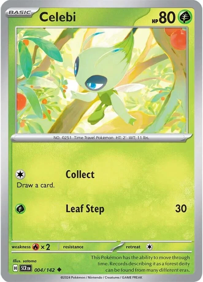 Celebi (004/142) (SV07: Stellar Crown)