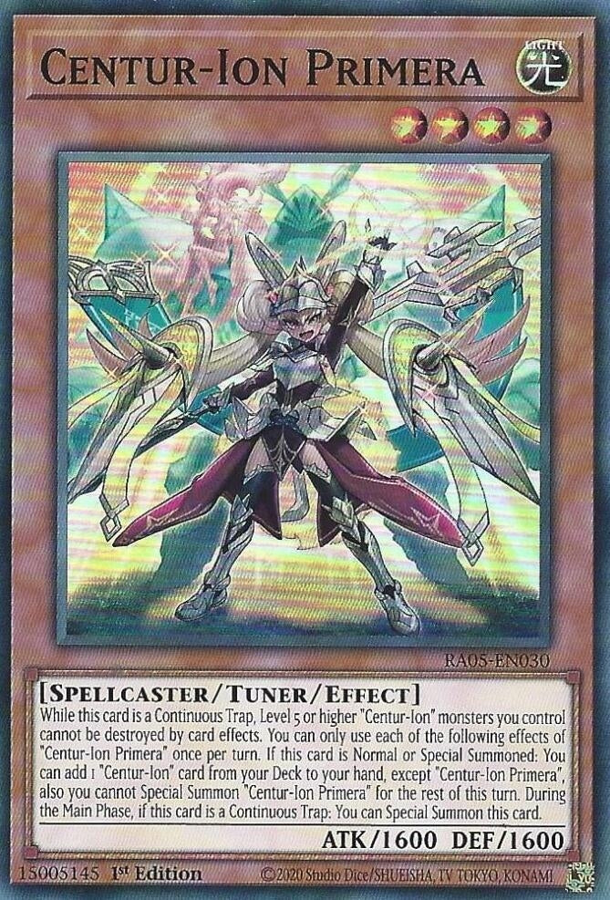 Centur-Ion Primera (RA05-EN030) (Rarity Collection 5)
