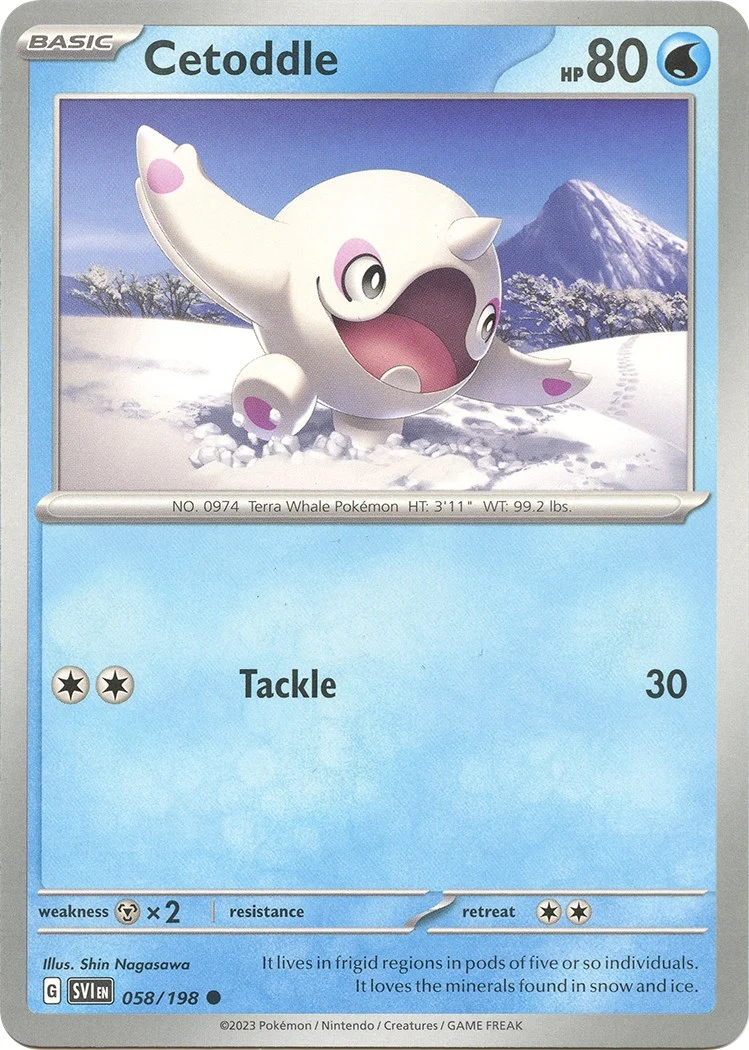Cetoddle (058/198) (SV01: Scarlet & Violet Base Set)