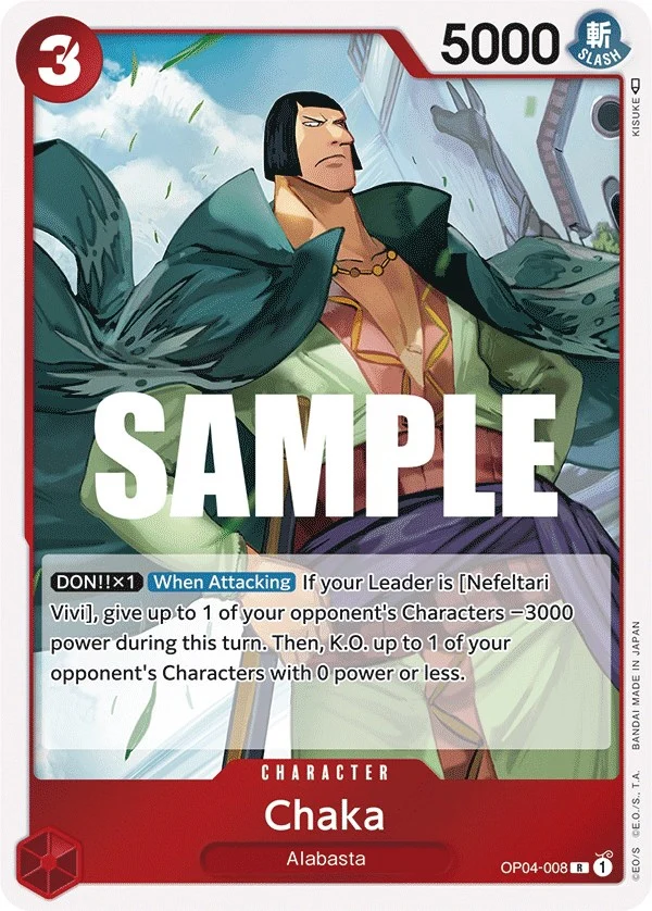 Chaka (OP04-008) (Kingdoms of Intrigue)