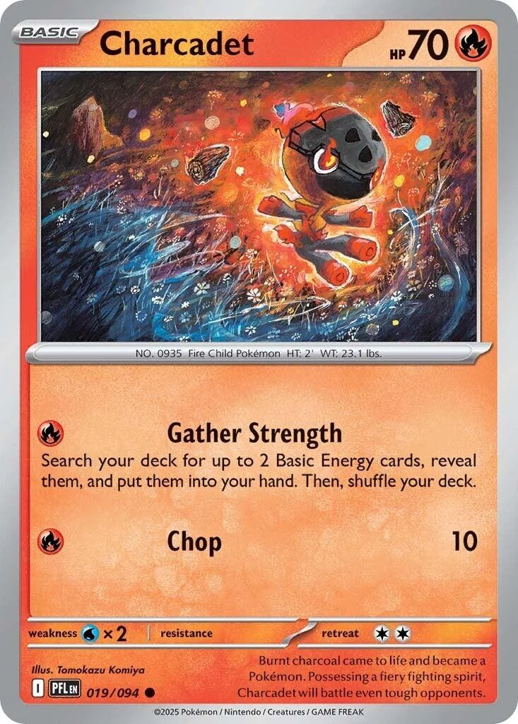 Charcadet (019/094) (ME02: Phantasmal Flames)