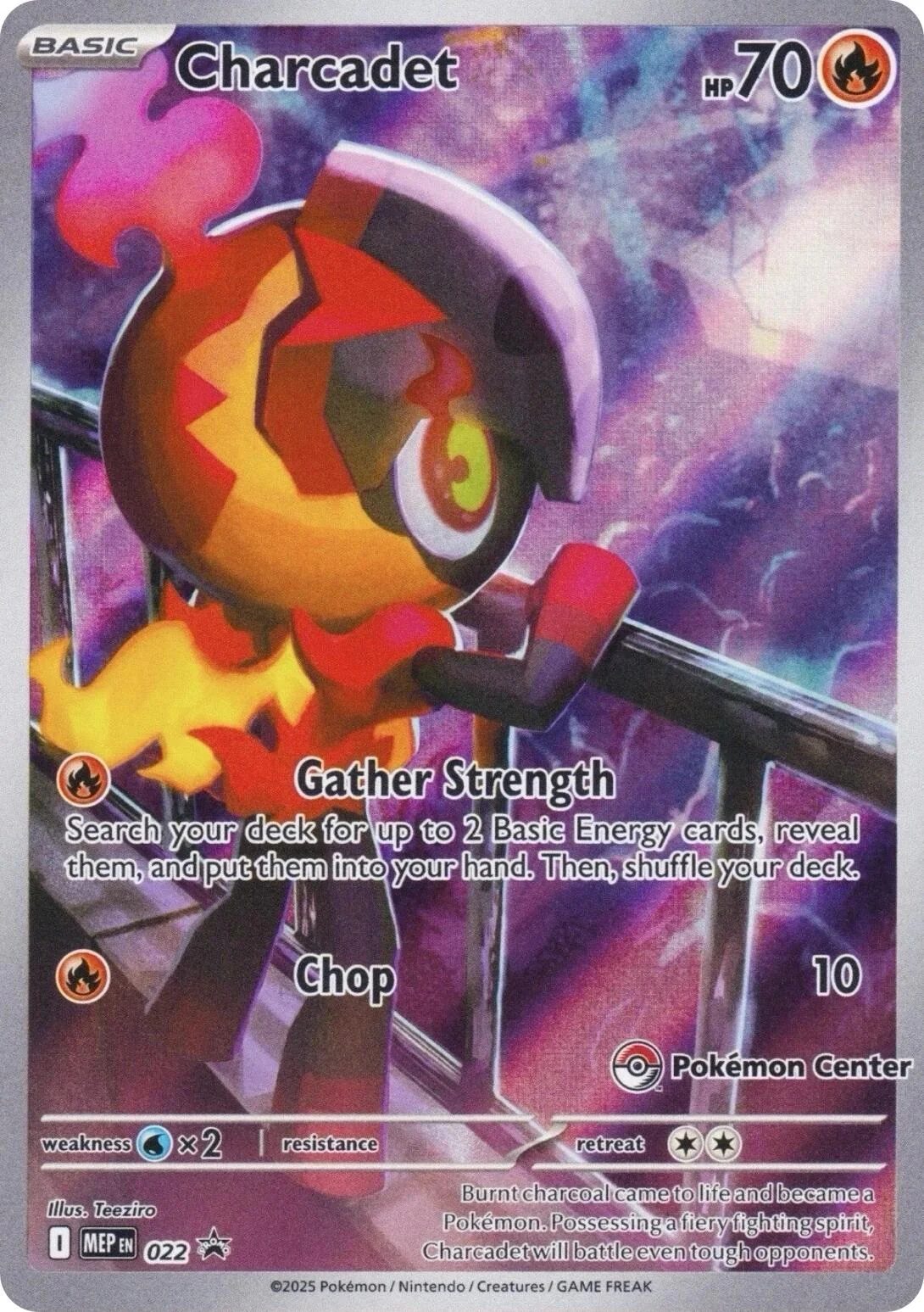 Charcadet - 022 (Pokemon Center Exclusive) (022)