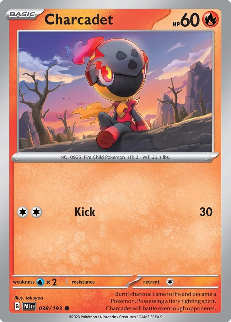 Charcadet (038/193) (SV02: Paldea Evolved)