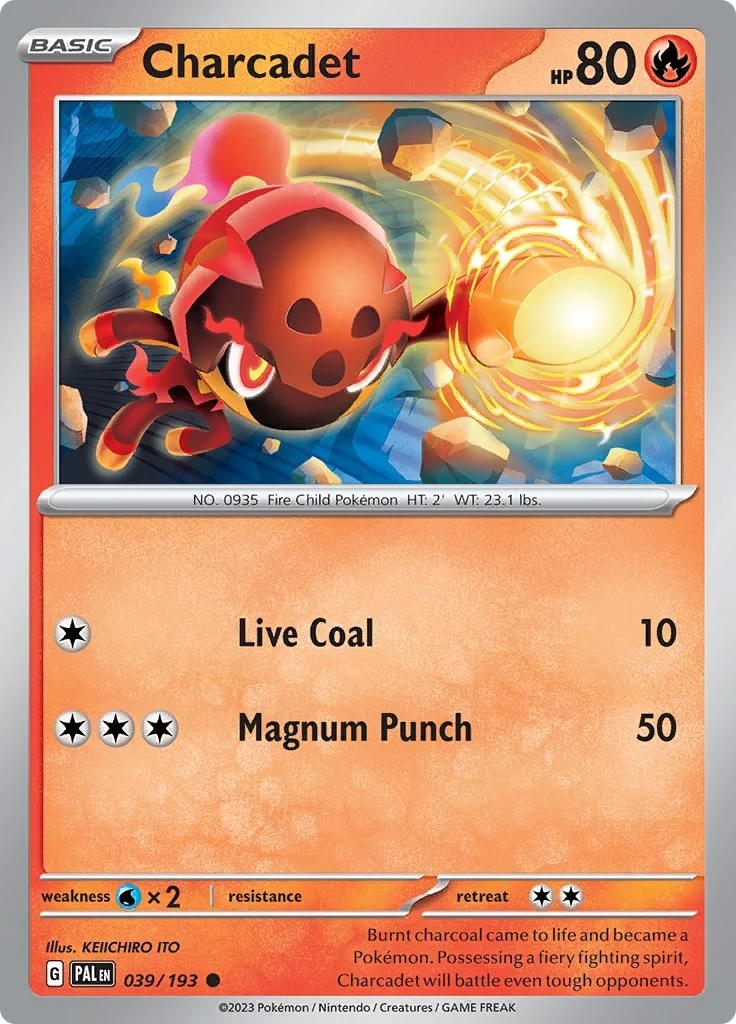 Charcadet (039/193) (SV02: Paldea Evolved)