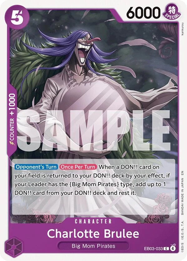 Charlotte Brulee (EB03-033) (Extra Booster: One Piece Heroines Edition)