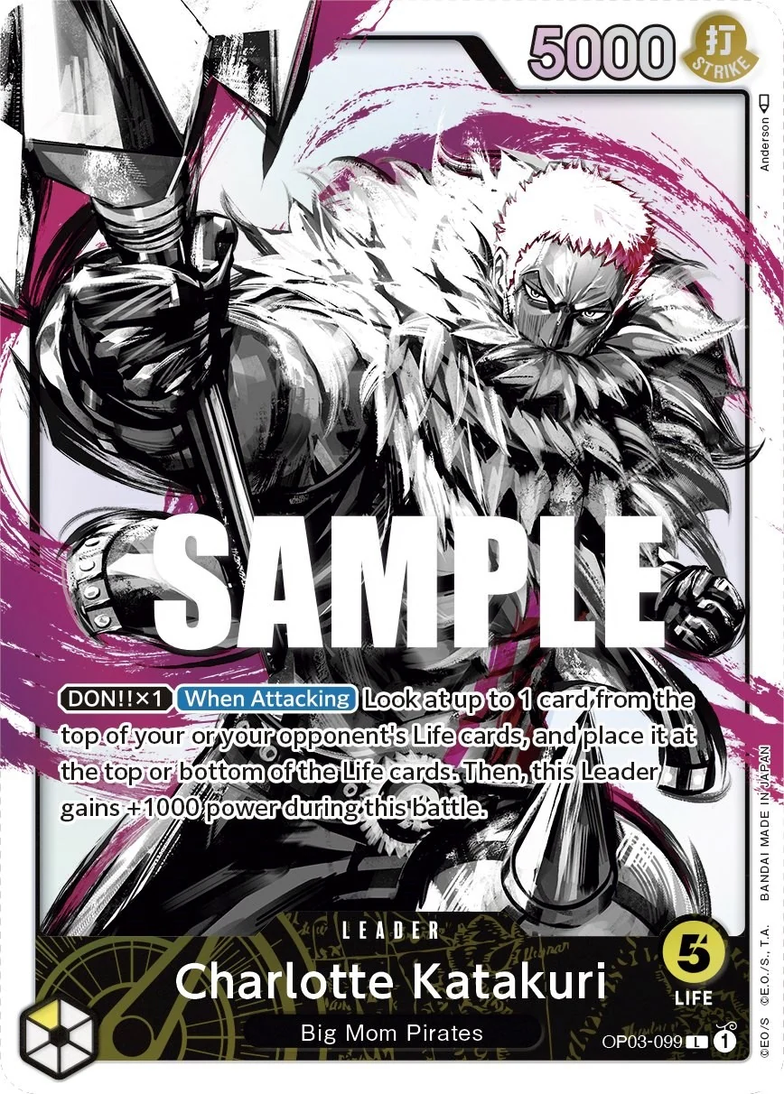 Charlotte Katakuri (099) (Alternate Art) (OP03-099) (Pillars of Strength)