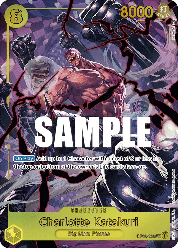 Charlotte Katakuri (123) (Alternate Art) (OP03-123) (Pillars of Strength)