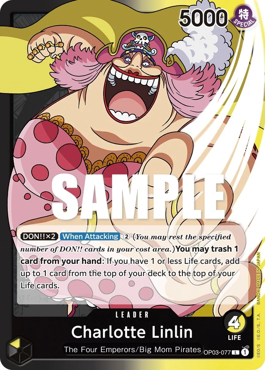 Charlotte Linlin (077) (OP03-077) (Pillars of Strength)