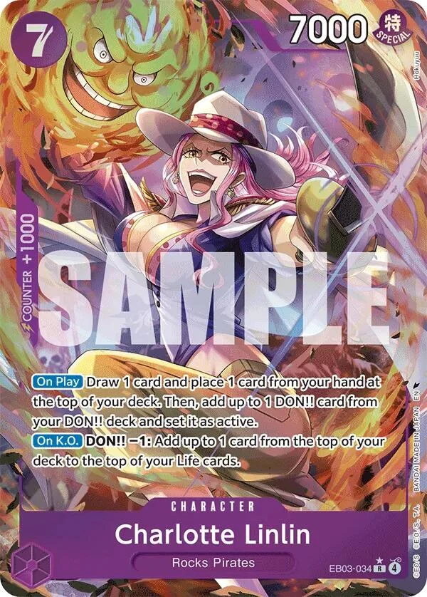 Charlotte Linlin (Alternate Art) (EB03-034) (Extra Booster: One Piece Heroines Edition)