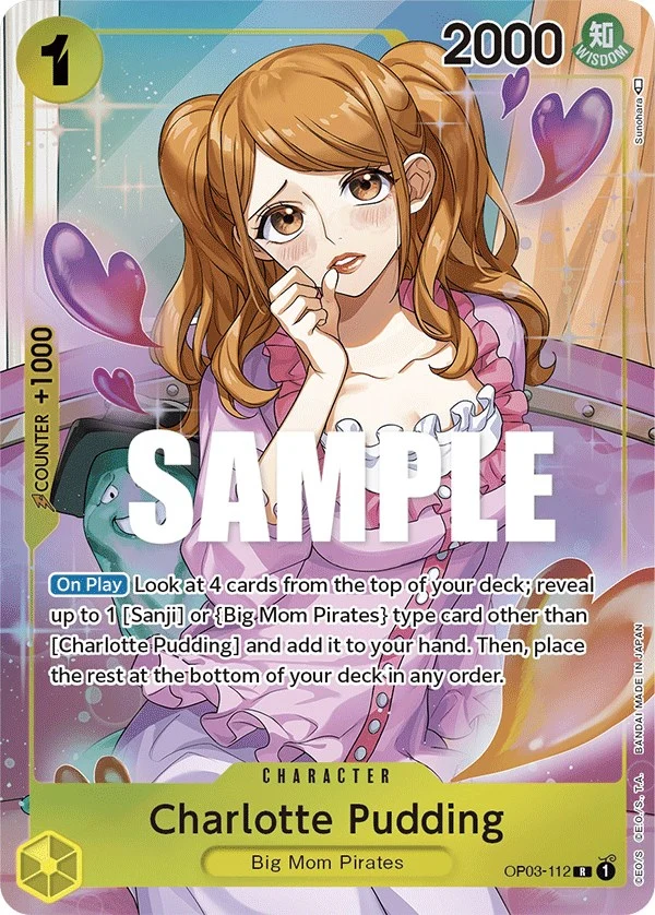 Charlotte Pudding (Alternate Art) (OP03-112) (Pillars of Strength)