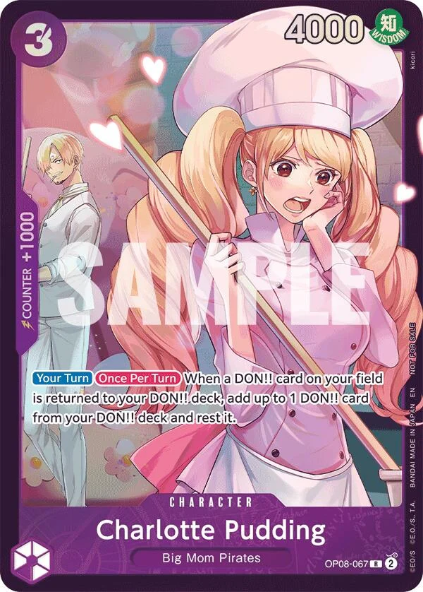 Charlotte Pudding (Store Treasure Cup 2025) (OP08-067) (One Piece Promotion Cards)