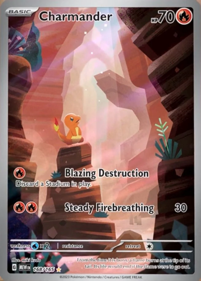 Charmander (168/165) (SV: Scarlet & Violet 151)